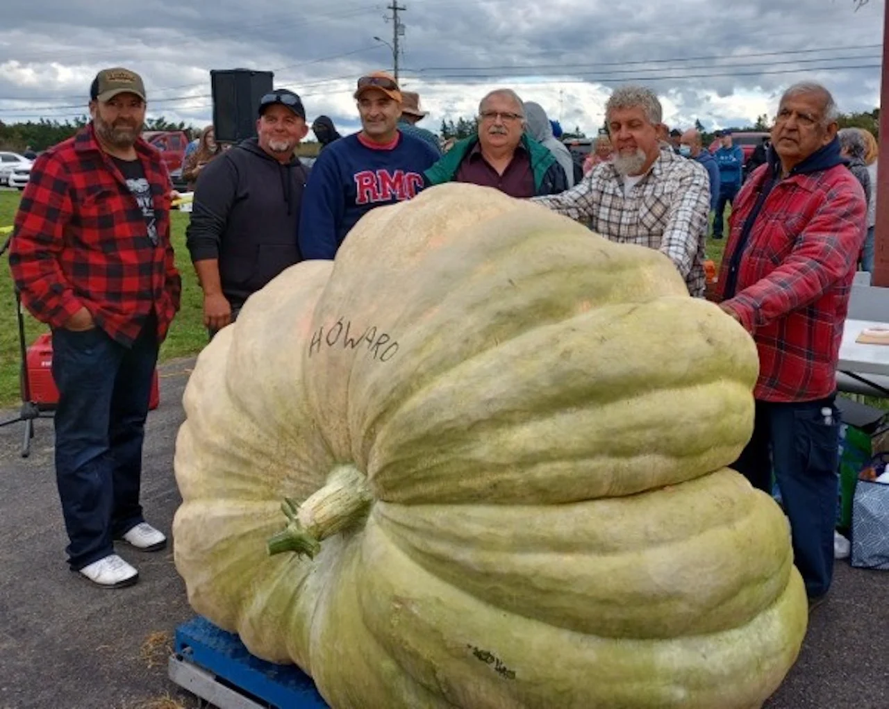 Atlantic Canada record set for largest pumpkin, just shy of national