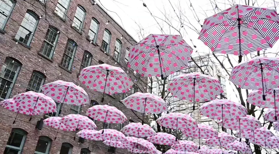 Love-themed art installations in Vancouver. Love Your City contest