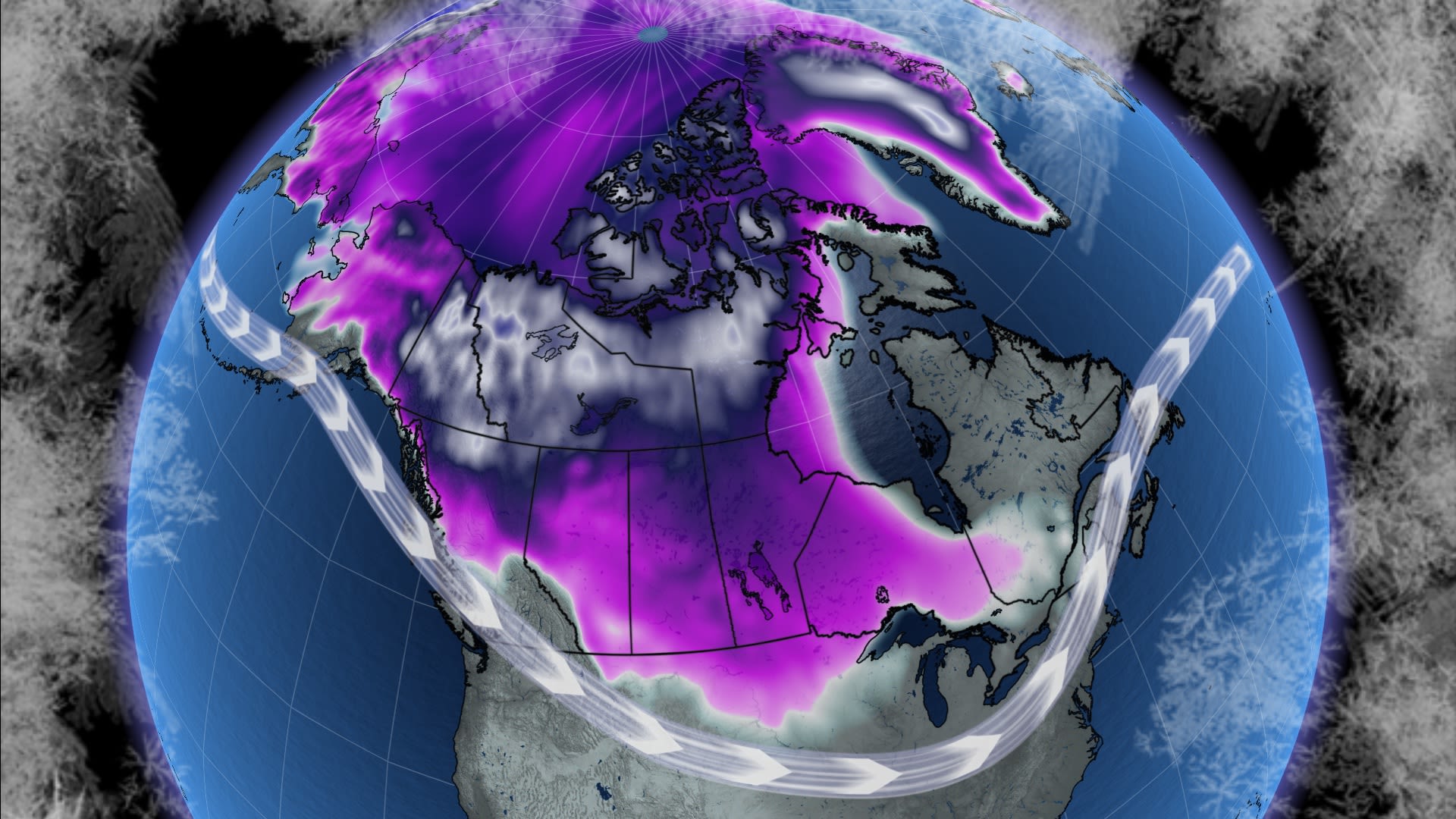 Arctic air goes on a trip to bring winter weather back to Eastern ...