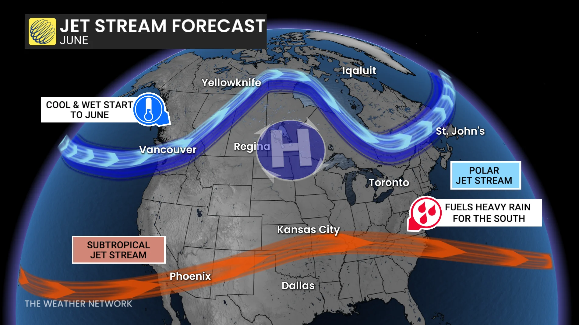 June 2026 Outlook Jet Stream Forecast