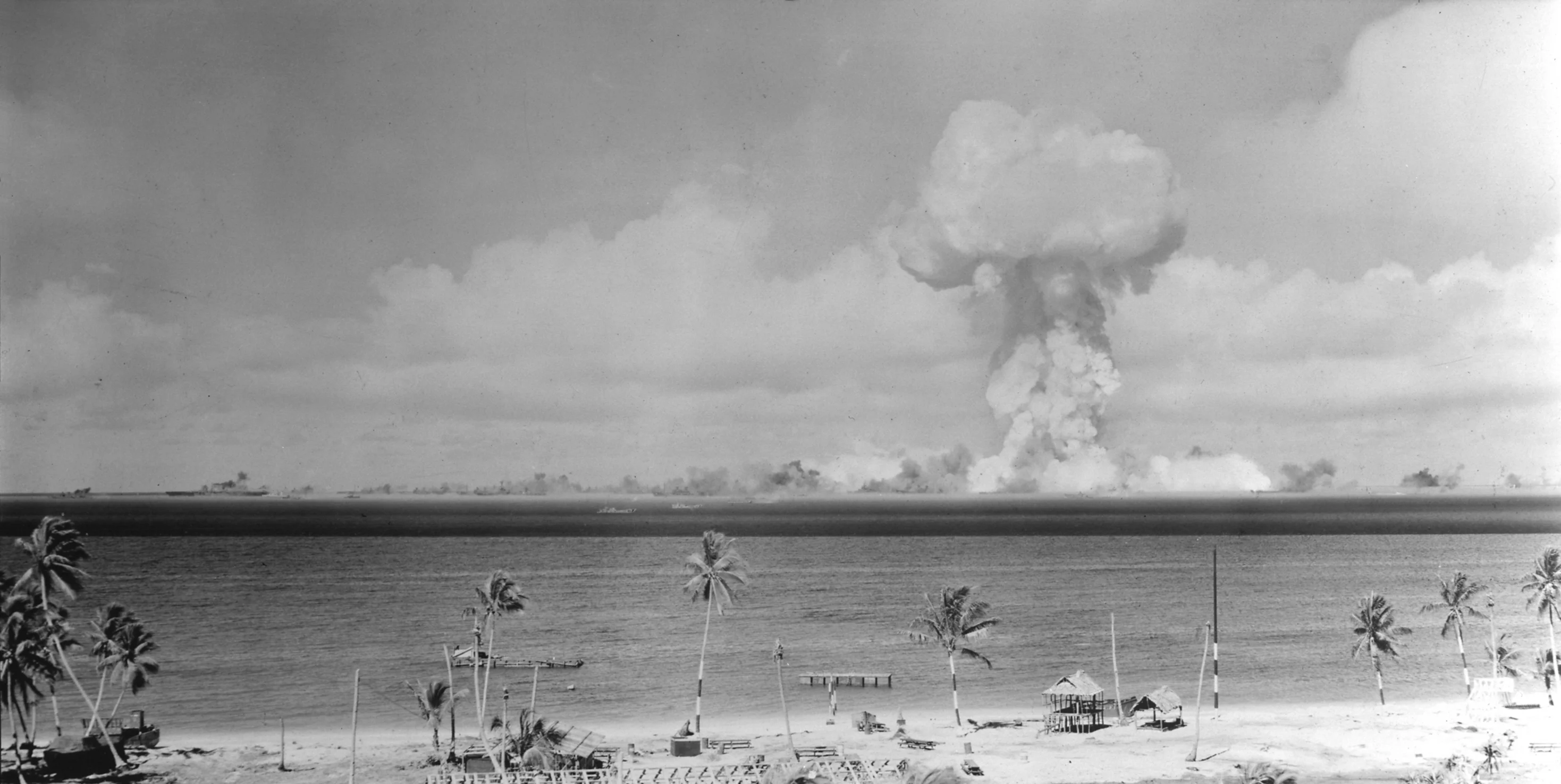 Able nuclear test at Bikini atoll 1946
