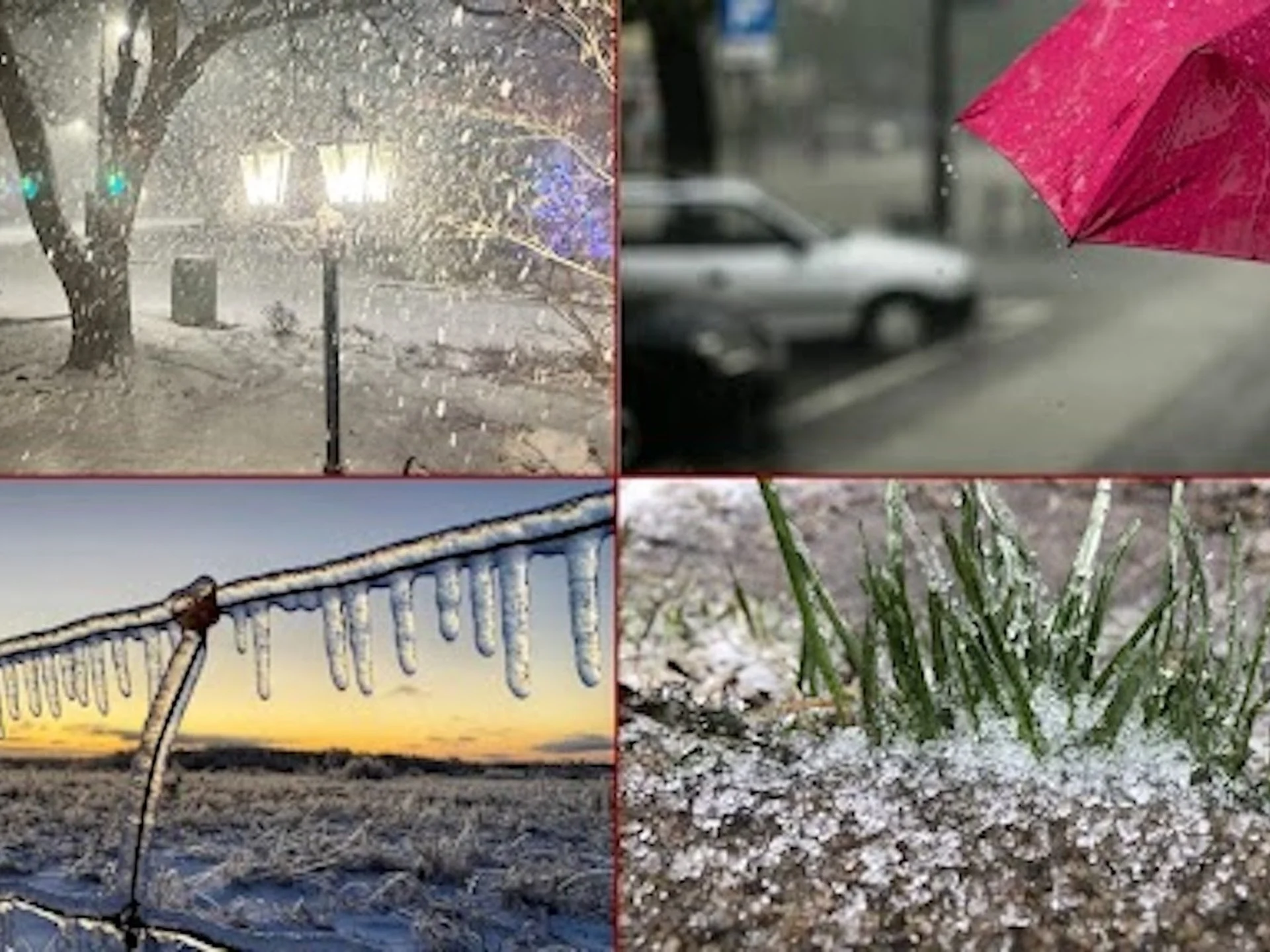 Winter's multi-layered precipitation threats and the forms they come in