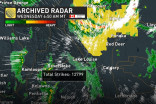 "Intense" lightning storm wakes up Alberta, 12,000+ strikes detected