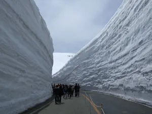 Des murs de neige de plus de 20 mètres de hauteur : découvrez où.