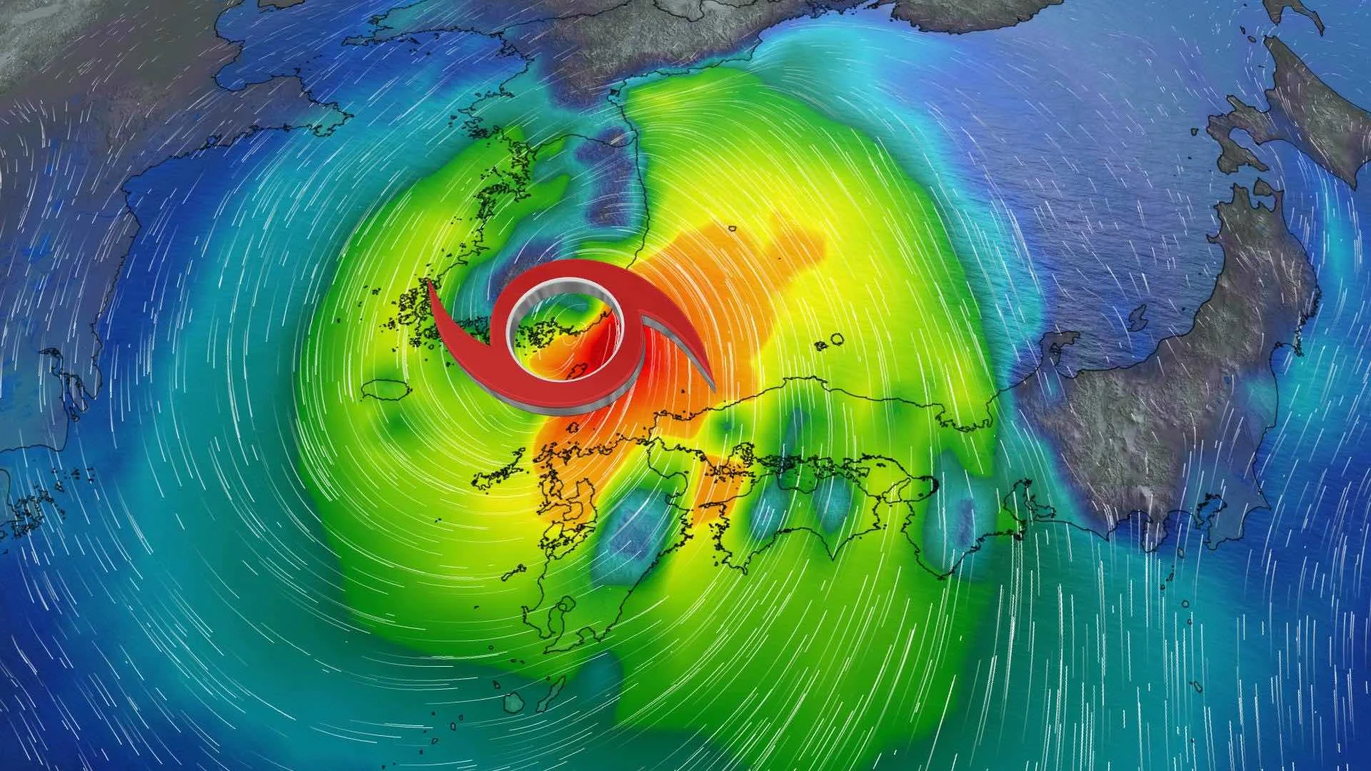 Le typhon Haishen frappe la Corée du Sud
