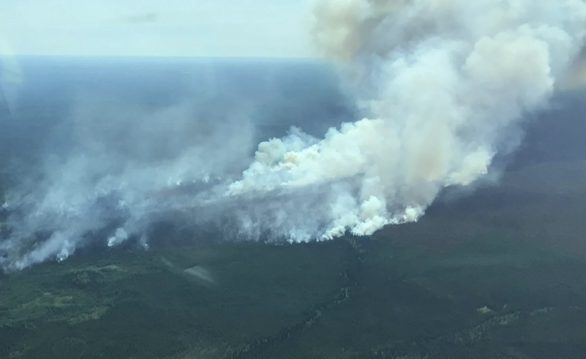 Wildfire burns out of control near Suncor's Firebag oil sands site in Alberta