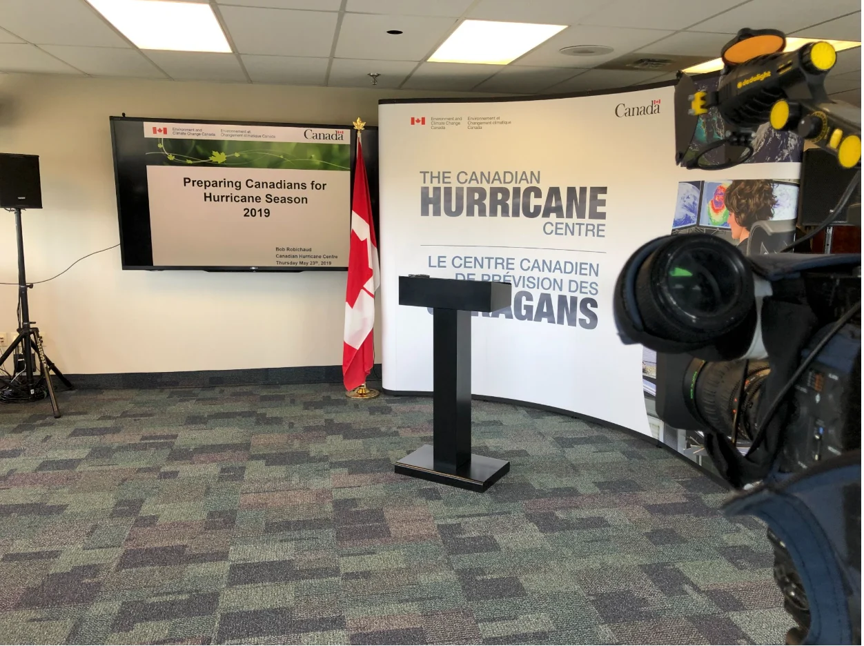 Nate Coleman: The last photo I took at the Canadian Hurricane Centre before leaving- May 2019 - Dartmouth, NS