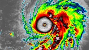 This 406 km/h wind gust set a new world record