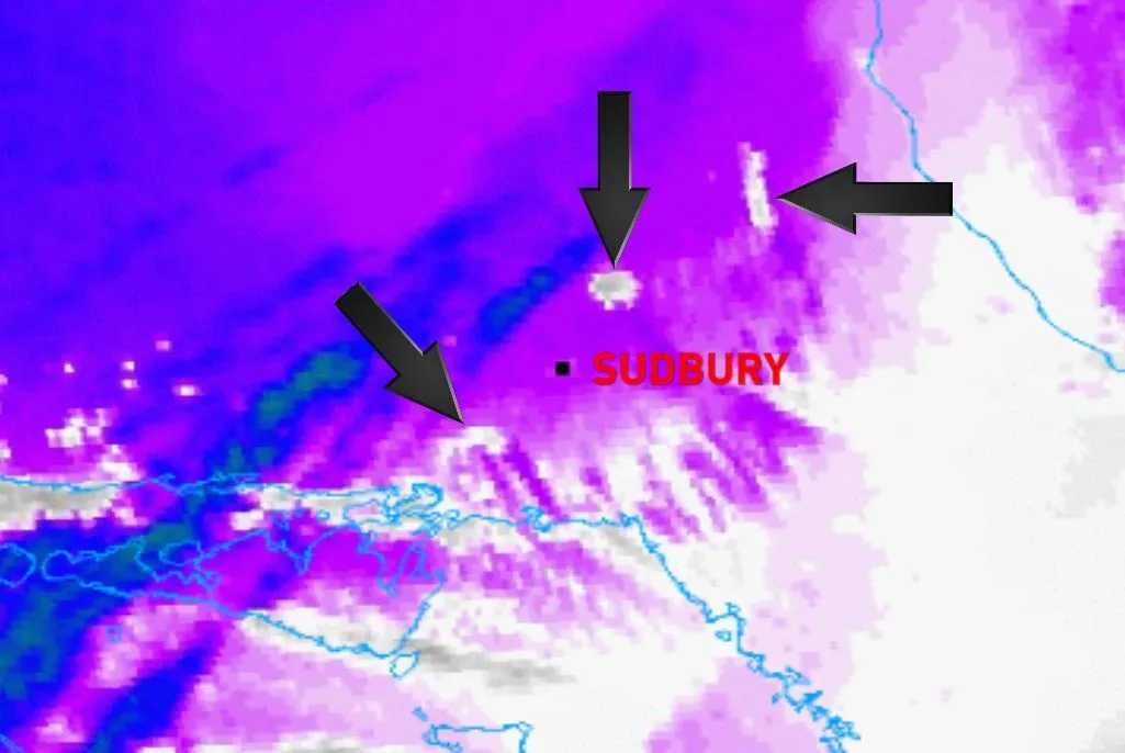 Ontario: Nature's snowmaking cannons put on a show