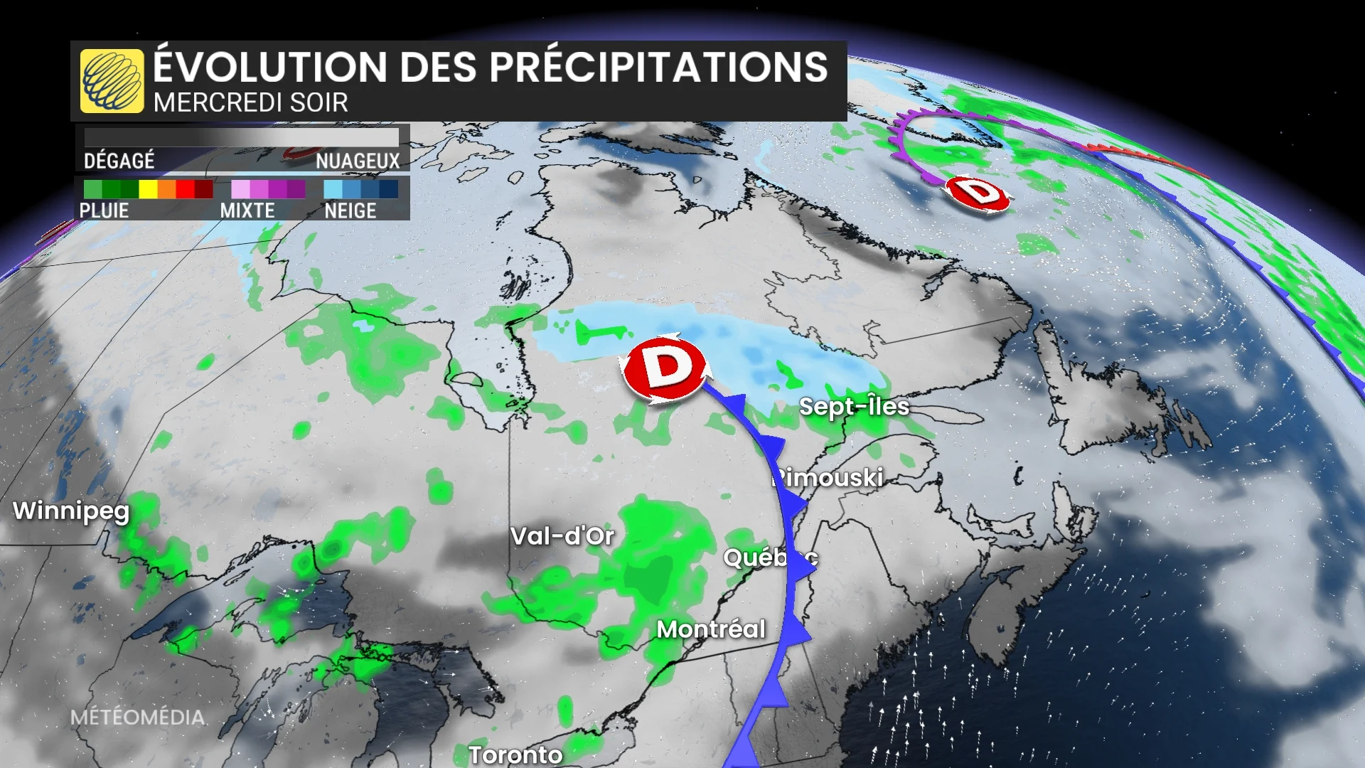 Beau temps cette semaine : le Québec tenu à l'écart