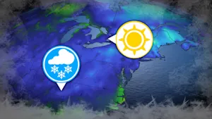 Really! North Carolina sees snow, 0°C before Montreal this season