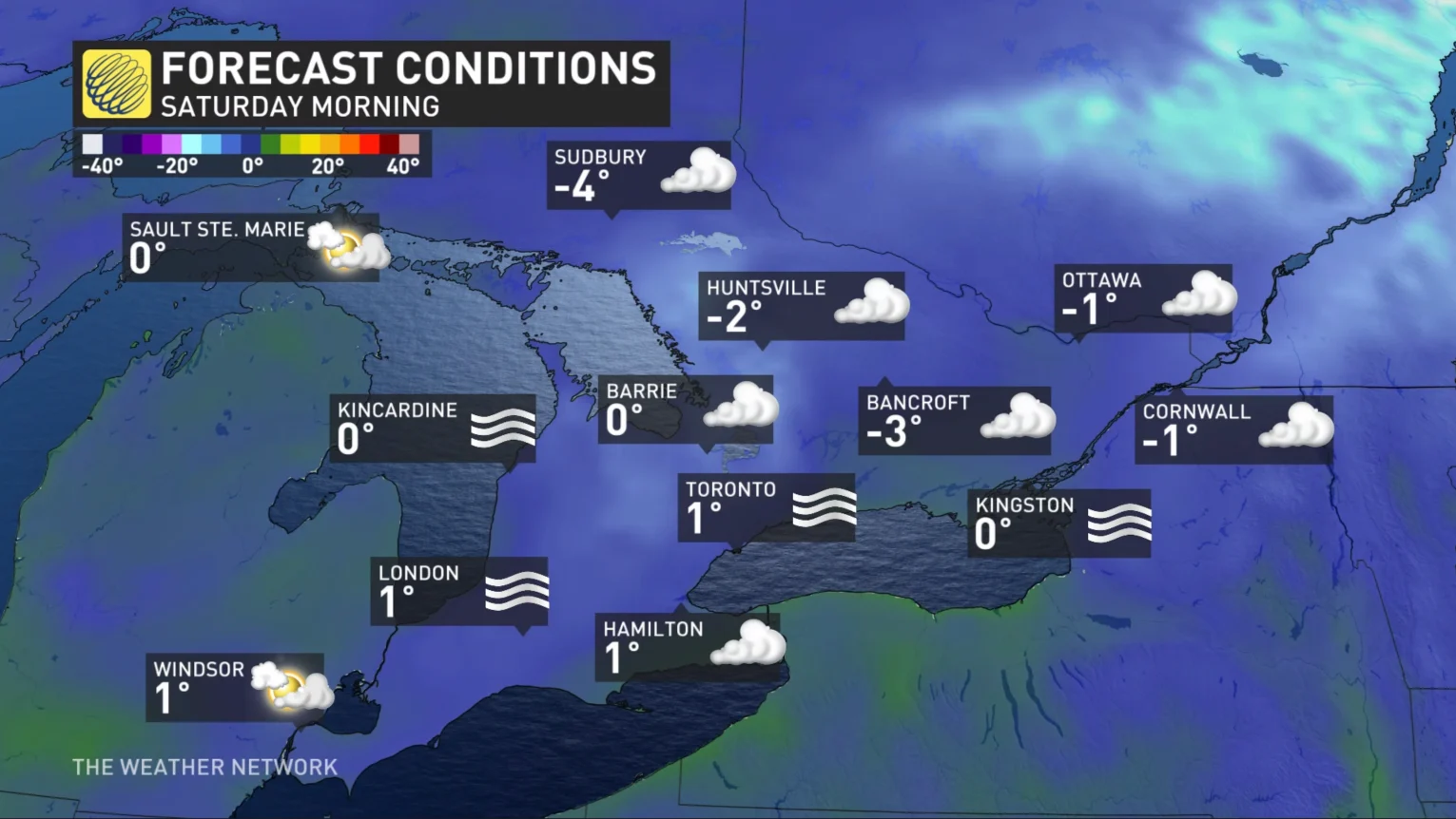 S ON Saturday Temps Jan 26 2024