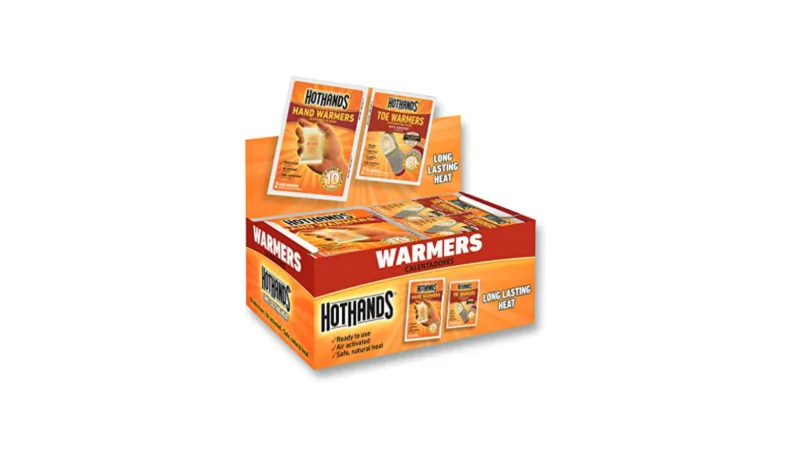 Amazon CANVA hand and toe warmers winter hiking