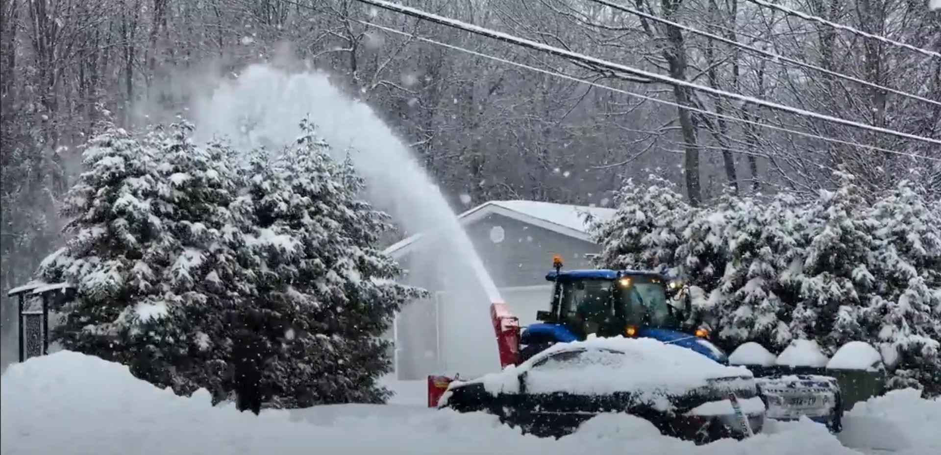 Jusqu'à 50 cm de neige, routes fermées : la tempête frappe fort