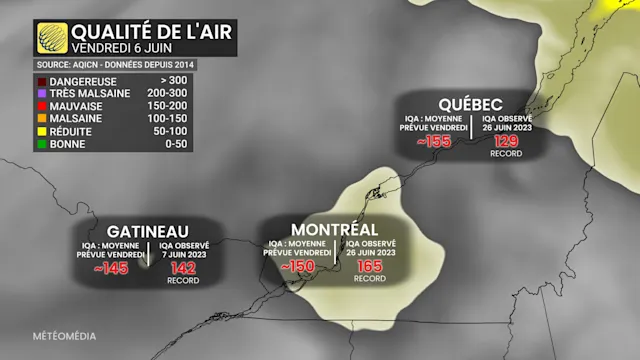 Montréal parmi les grandes villes les plus polluées au monde - MétéoMédia