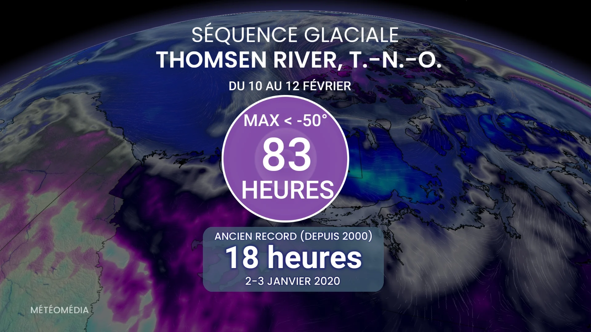 sequence glaciale 83 heures