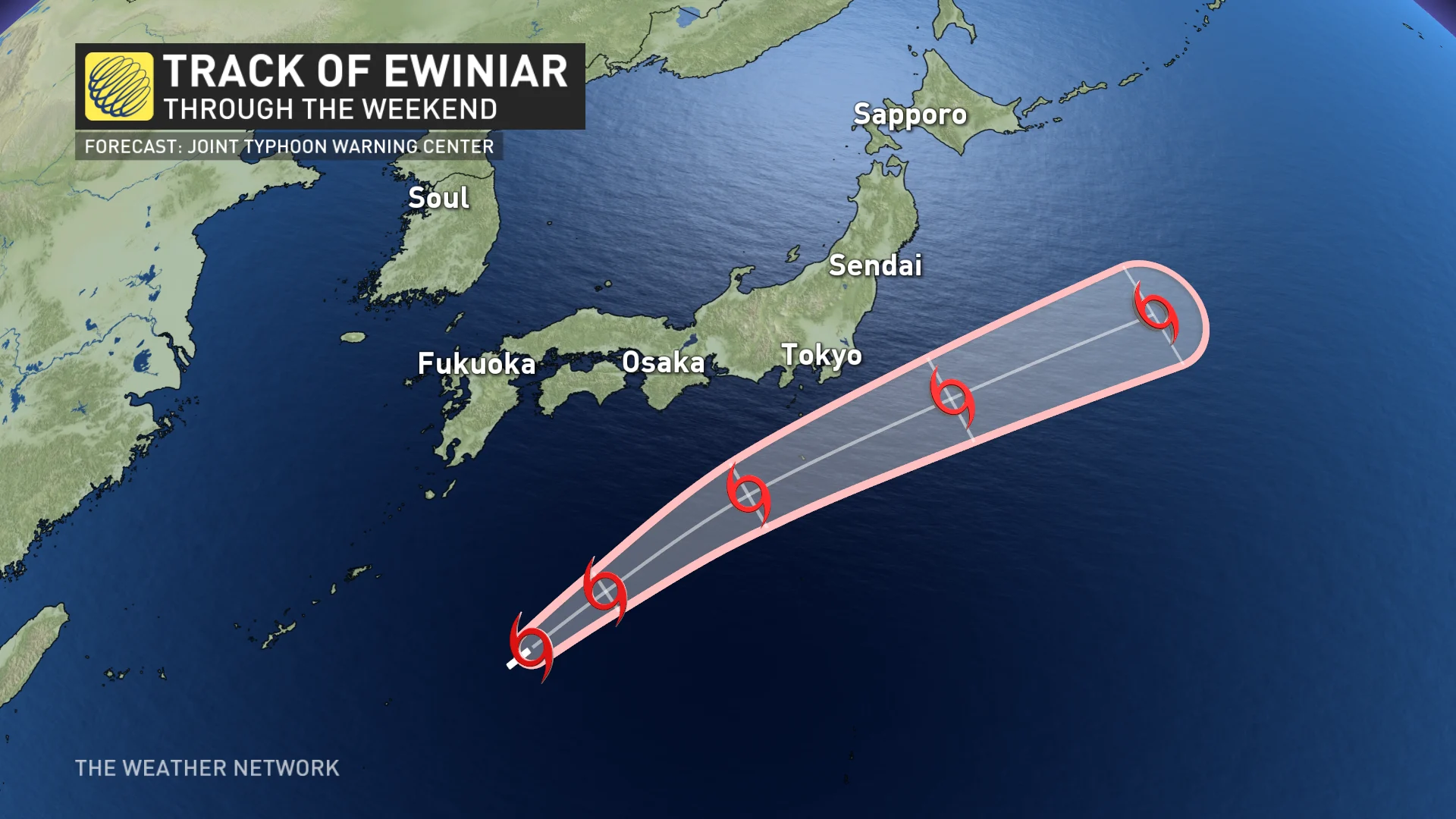 Track of Ewiniar May 29