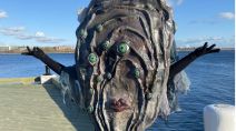 Epic mascot brings international attention to Canada's largest oyster festival