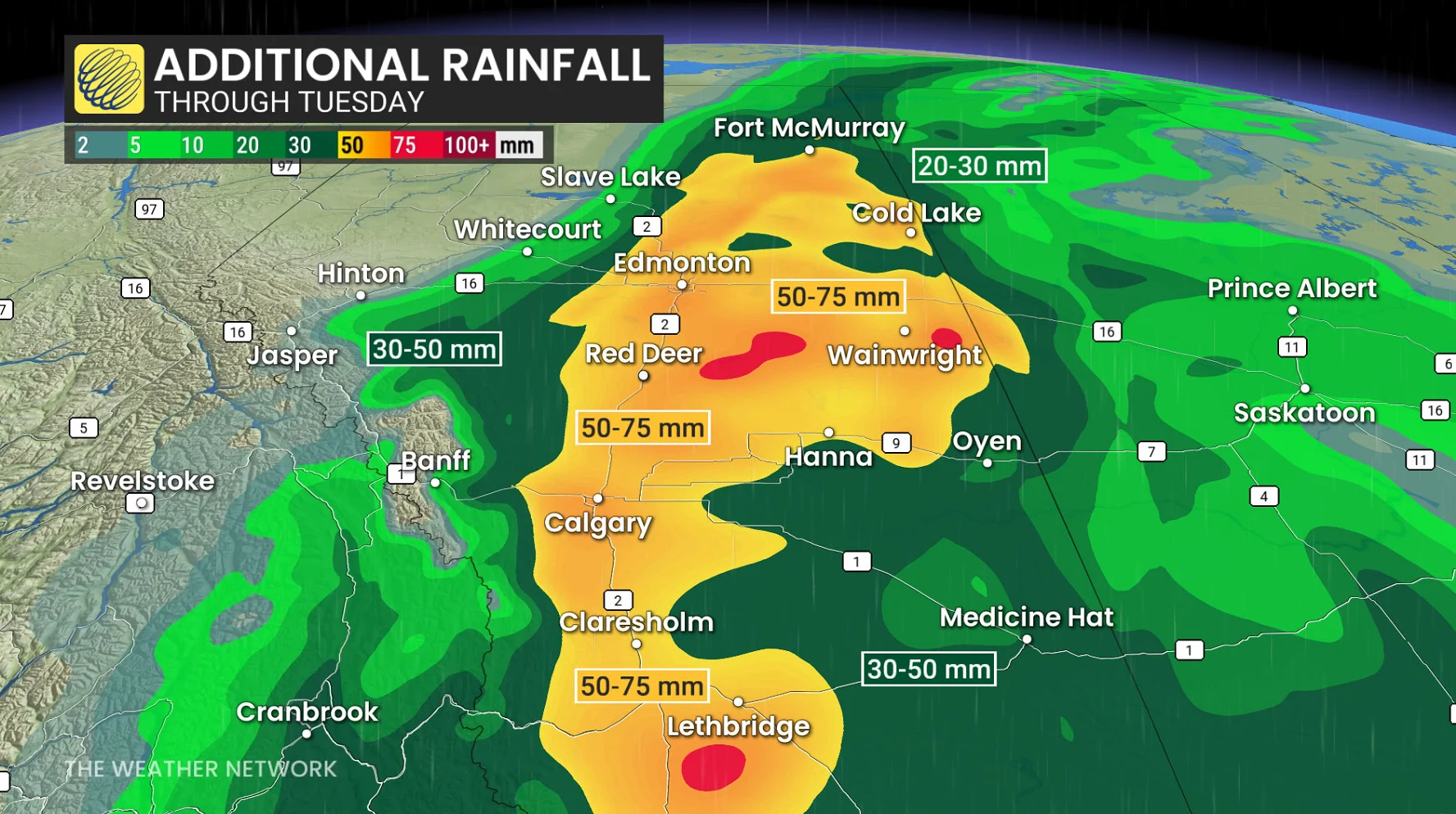 Baron - Prairie rain through Tuesday - June 1
