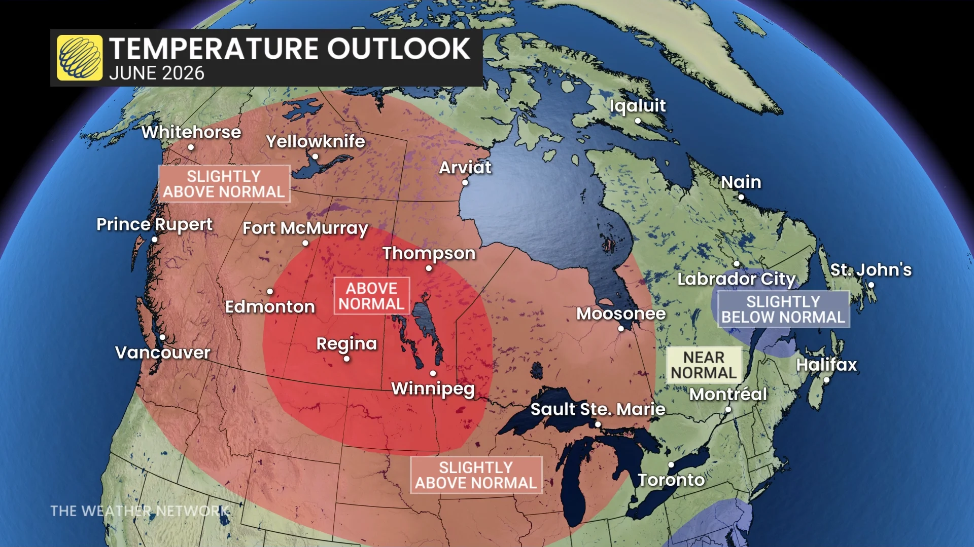 June 2026 Outlook Temperature Trend
