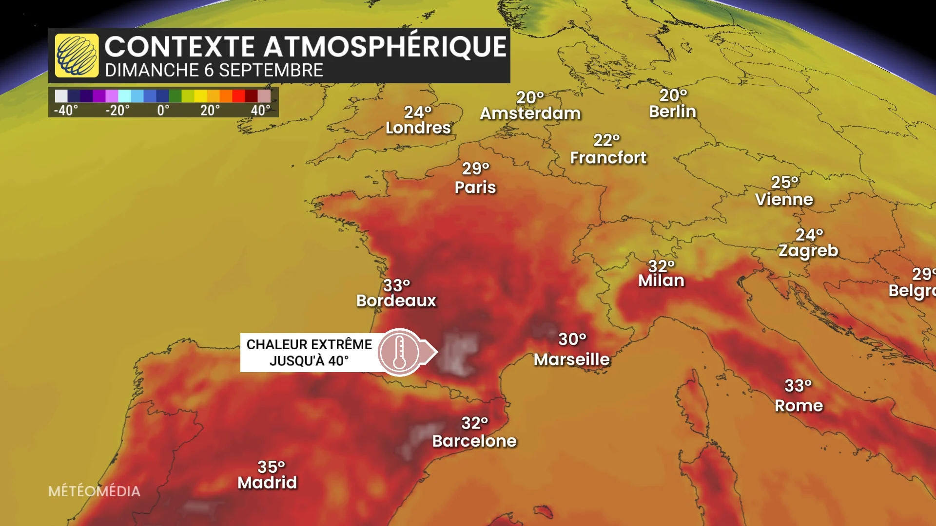 Jusqu'à 40° : du jamais-vu en septembre dans cette région