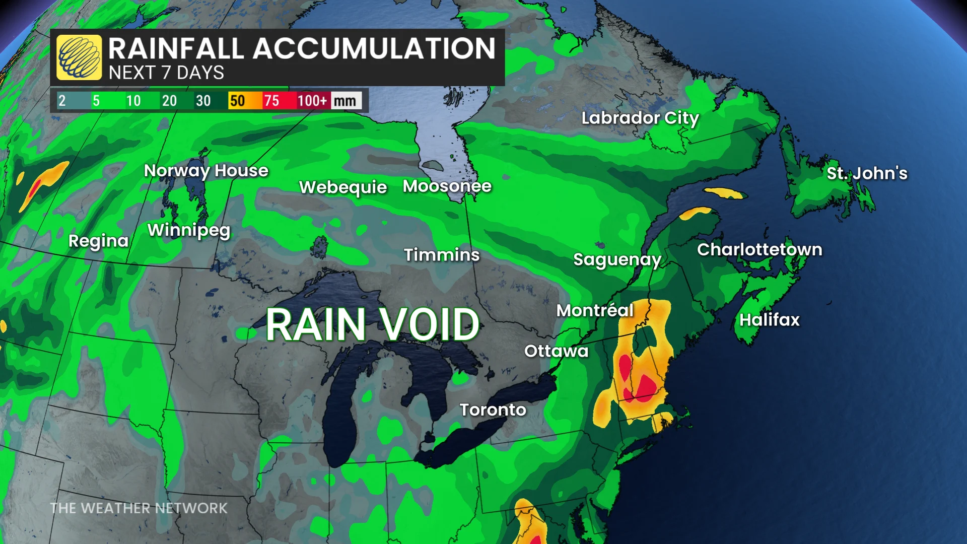 Rainfall Outlook Next 7 Days