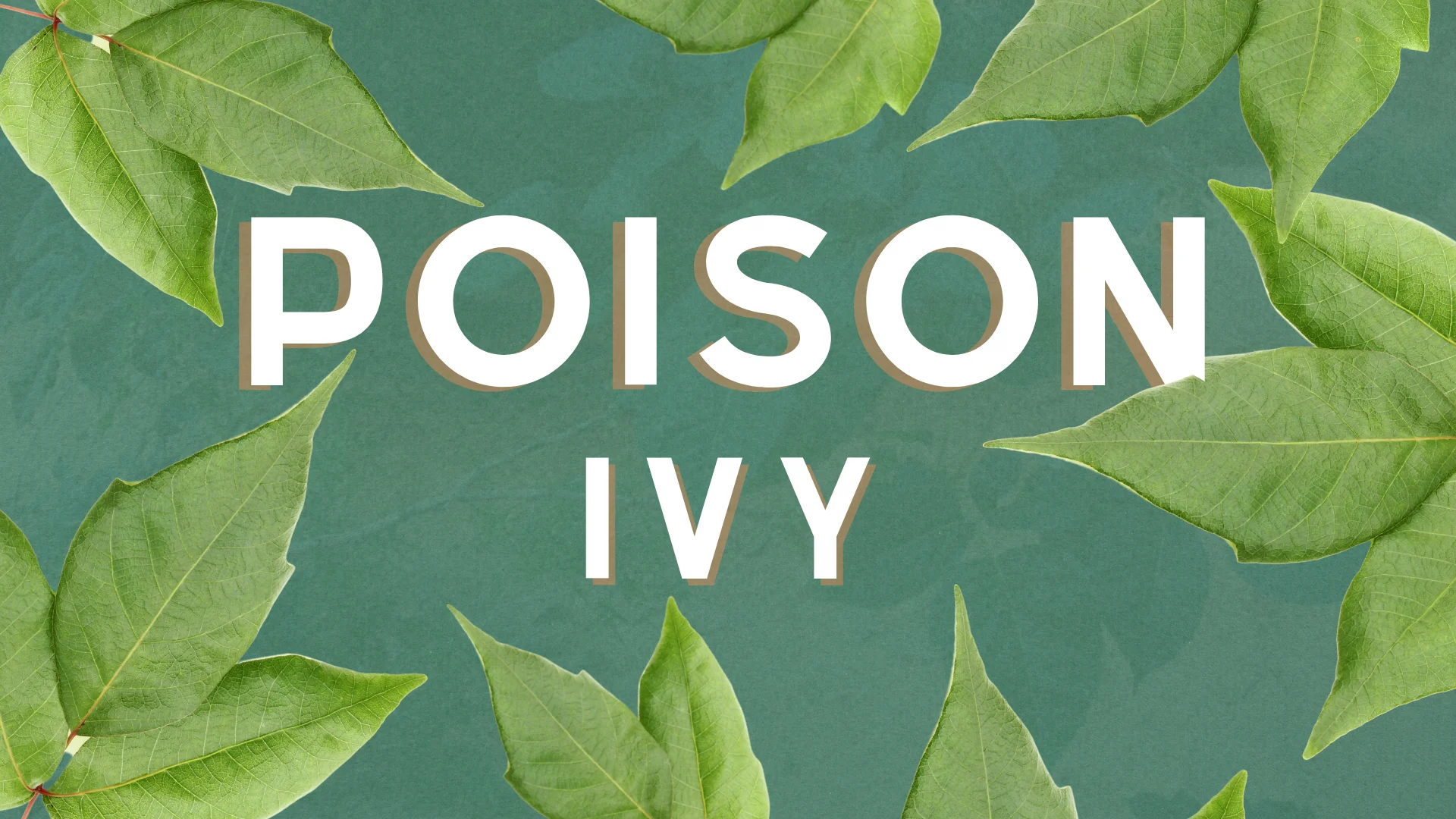 Poison ivy - custom
