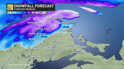 Weather Network Fredericton NB