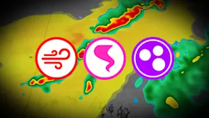 Risque d’orages violents ce samedi : voyez où.