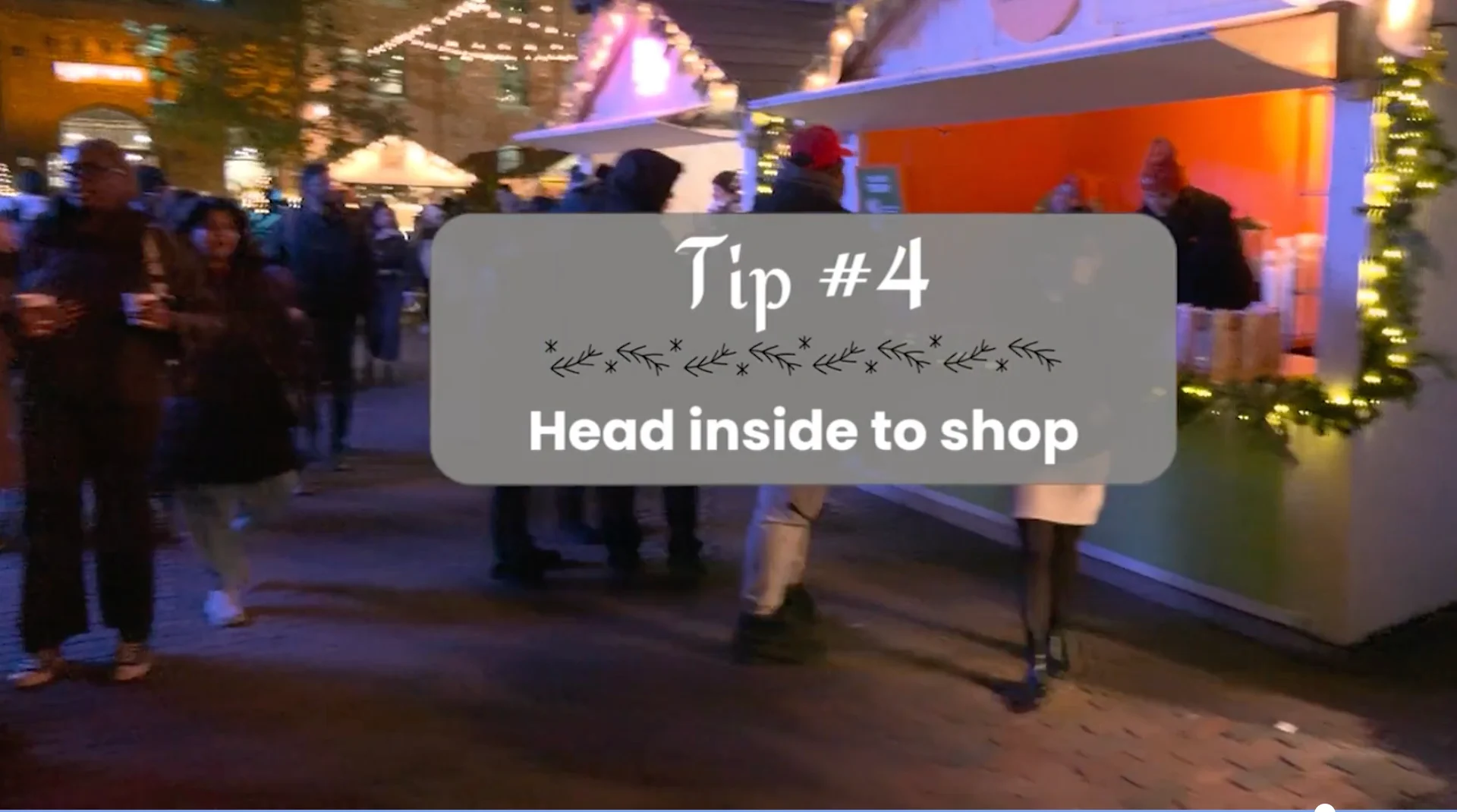 TWN: Head into a shop during the cold
