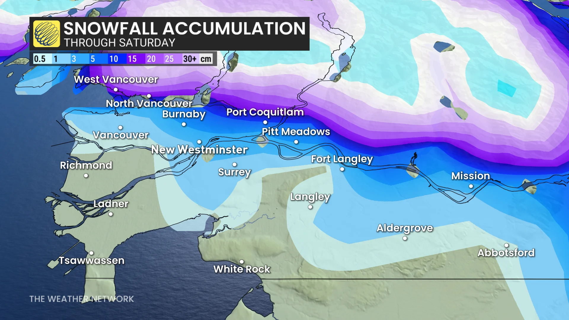 Baron - BC snowfall - Mar14