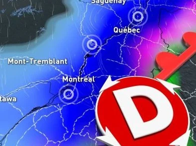 Tempête en deux temps au Québec, plus de 40 cm