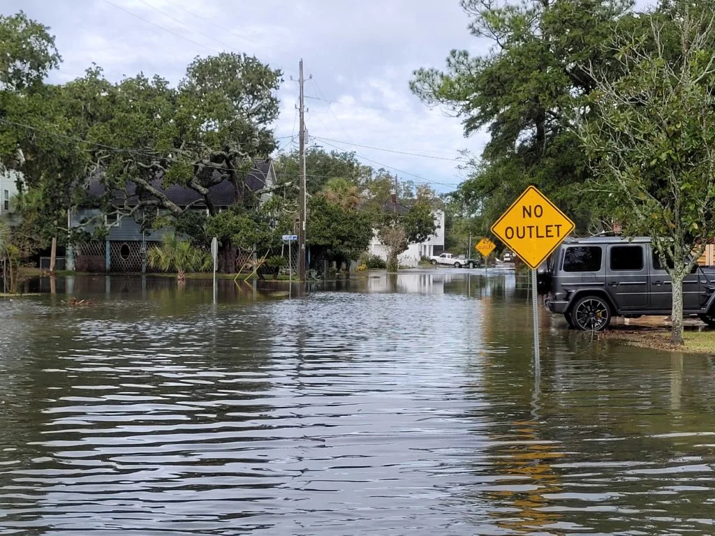 (NWS Charleston SC) Flooding Folly Beach SC November 2021
