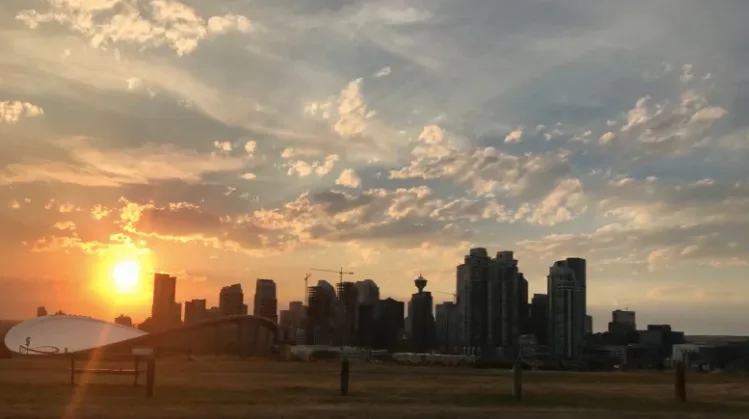 Calgary's air quality dipped below China's due to California wildfire smoke