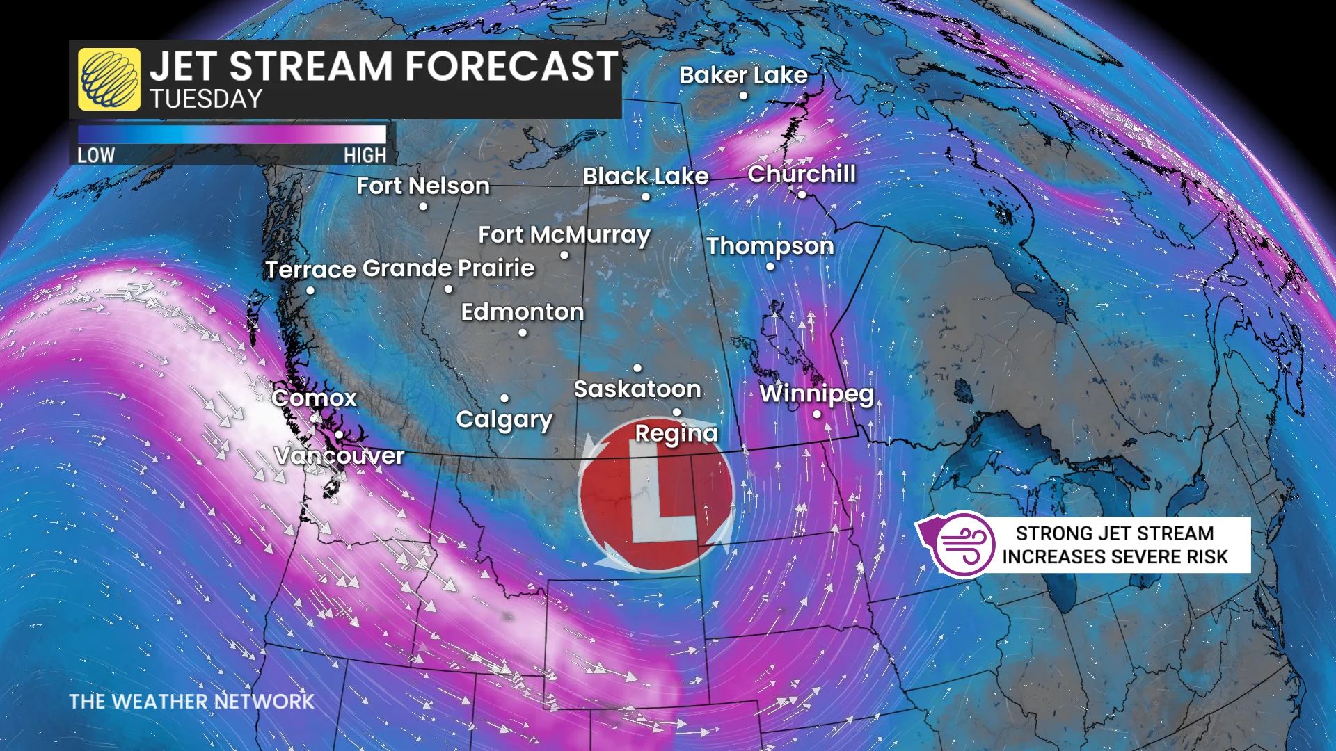 Baron - Tuesday jet stream forecast - June 8