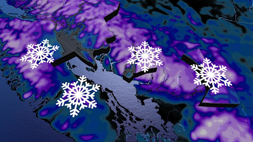 Rising Chances For Low-elevation Snow In B.C. As Air Gets Cold - The ...