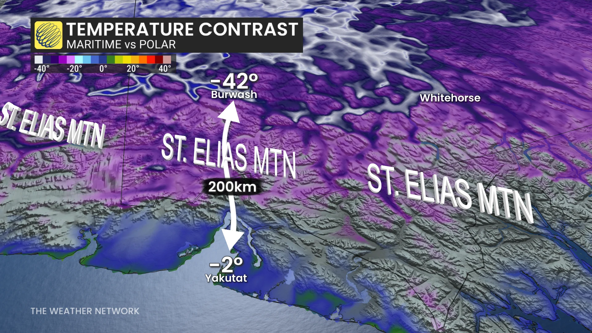 Temperature Extremes BC Yukon