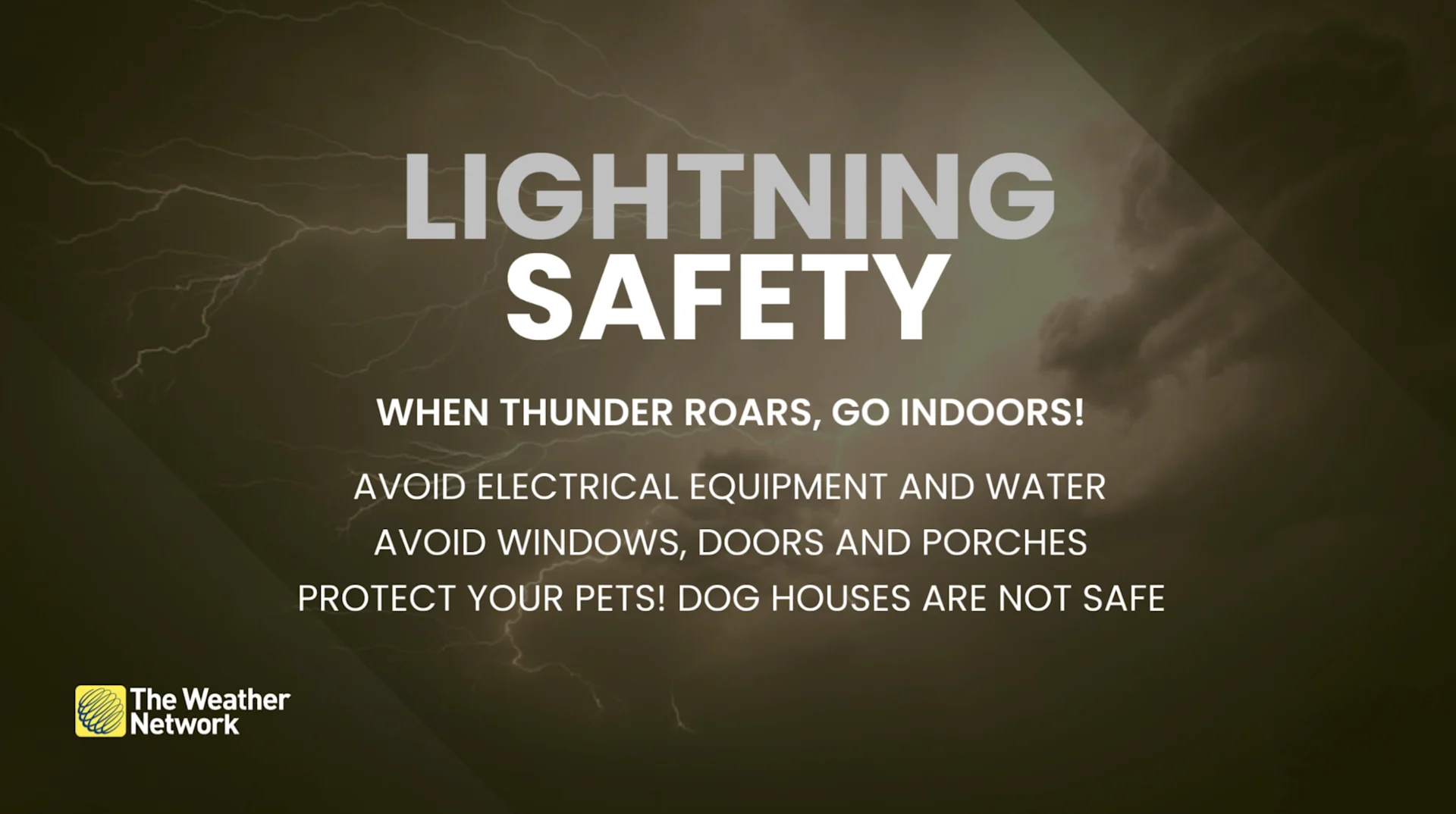 Explainer: Lightning Safety Tips - thunderstorms
