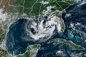 A new tropical storm is forming in the Gulf of Mexico