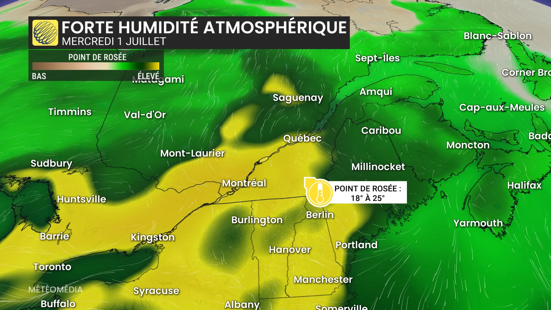 Chaleur lourde : une première canicule possible pour le sud du Québec