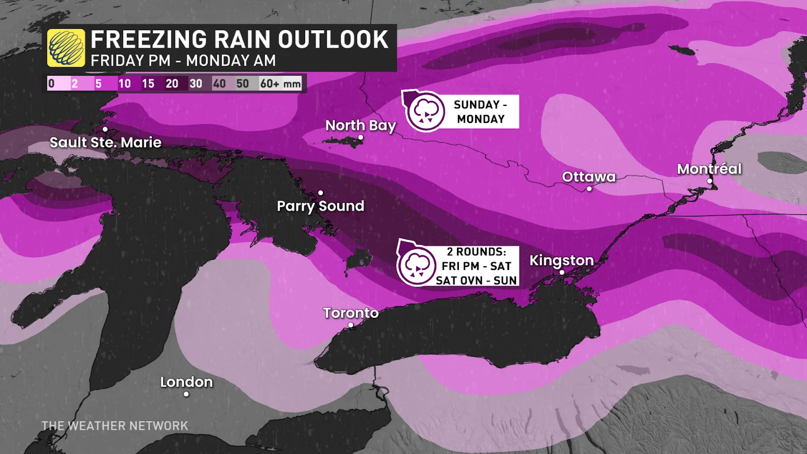 Ontario Freezing Rain Outlook