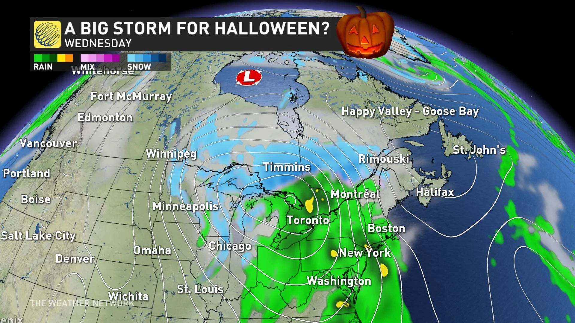 Wed storm halloween