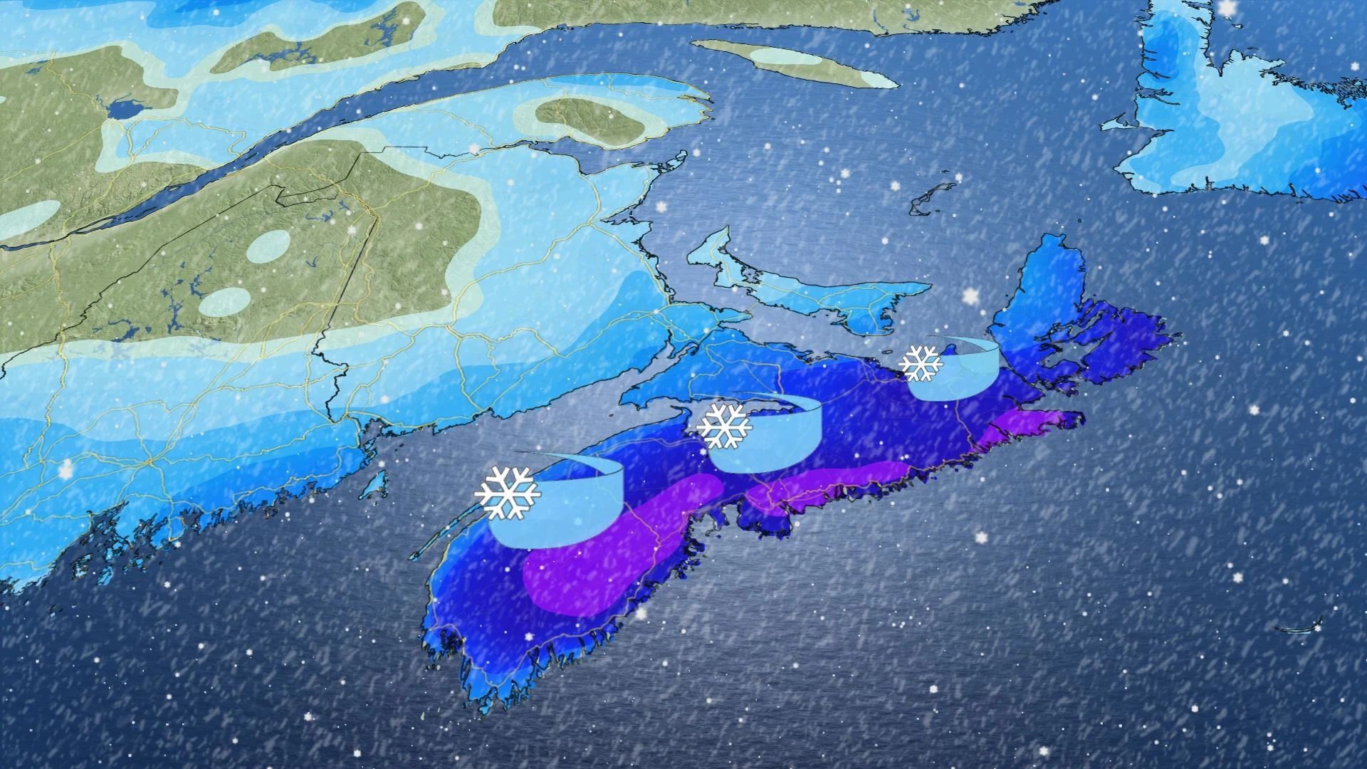 Tempête dans les Maritimes : le Québec va l’échapper belle