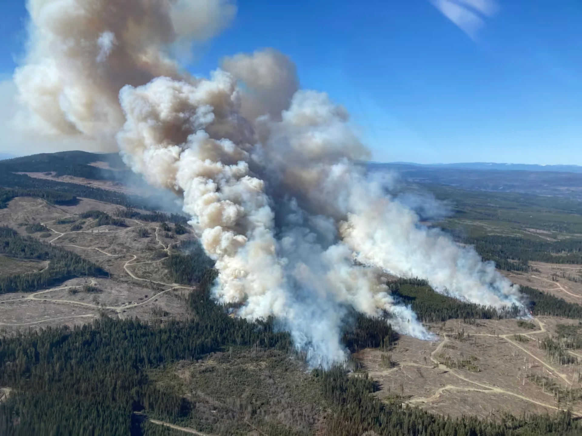 Evacuation order issued in Chetwynd, B.C., due to wildfire