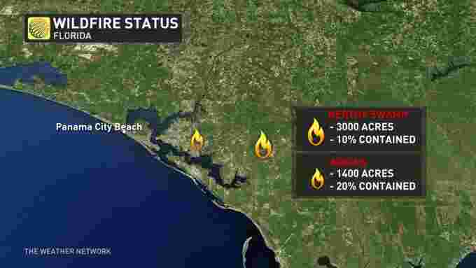 Florida Wildfire Status