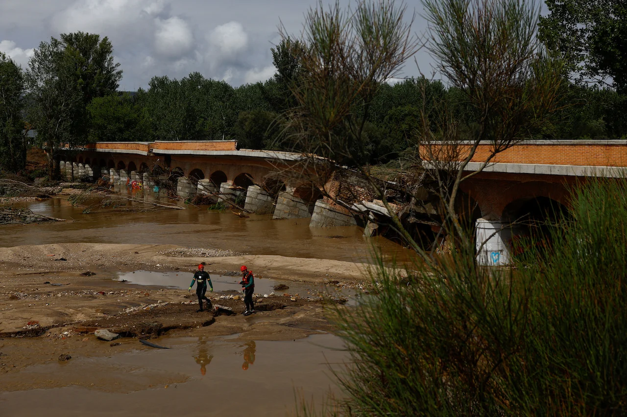 SPAIN flooding/REUTERS/Susana Vera
