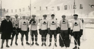 The 1st Winter Games were in 1924, and Canada absolutely dominated in hockey
