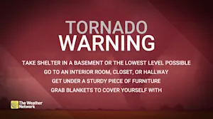 Tornado warnings issued in eastern Ontario. Take shelter now if in the affected regions
