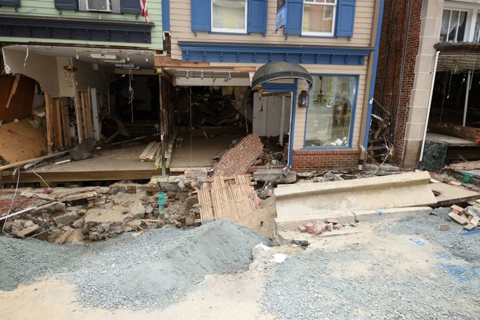 The Maryland flood that was caused by a 1-in-1,000-year rain event