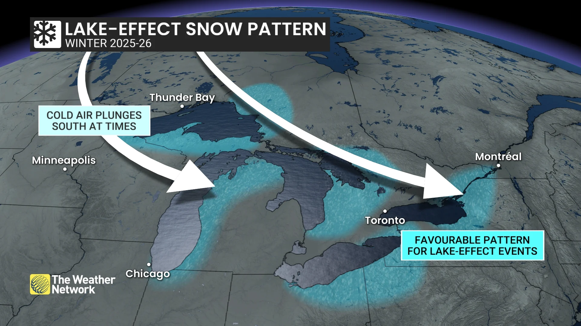 Winter Forecast: Lake-effect snowfall outlook